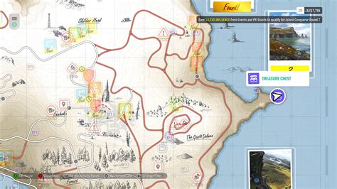 Forza Horizon 4 Treasure Map