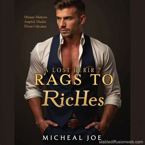 A Lost Heir Rags To Riches Book Cover Stable Diffusion Online