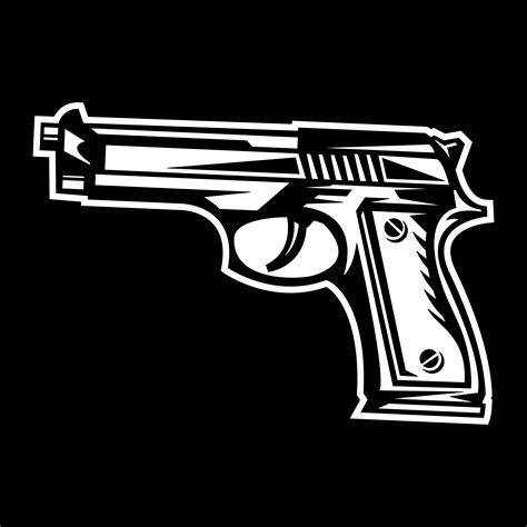 Gun Vector Icon 552278 Vector Art At Vecteezy