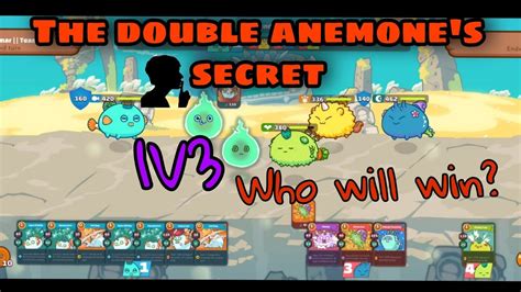 The Double Anemone S Secret Ability Axie Infinity Youtube