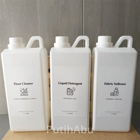 Jual Botol Refill Detergen Cair Laundry Room Bathroom Jerigen Jerrycan