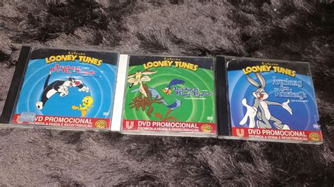 Lote Dvds Cole O Looney Tunes Aventuras Pernalonga Papa