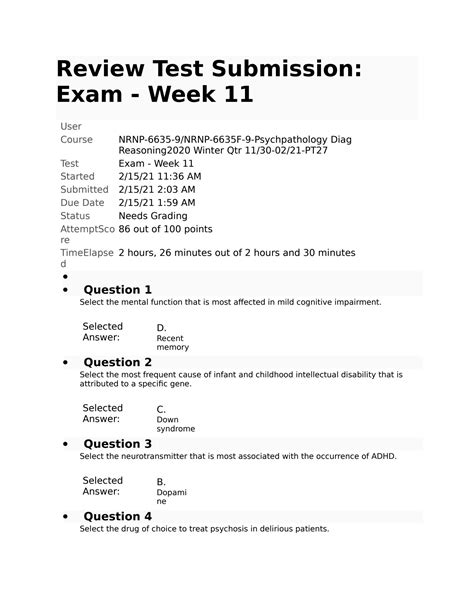 Solution Nrnp Final Exam Docx Studypool