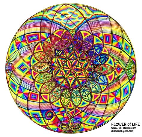 Flower of life - Art of diNo