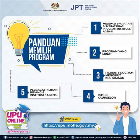 Permohonan UPU Online Tarikh Penting Permohonan Kemasukan Pelajar