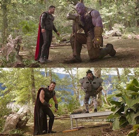 Pin by Katie Schlachter on Avengers | Behind the scenes, Scene photo ...