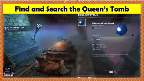 Enshrouded Find And Search The Queens Tomb YouTube