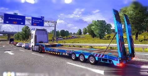 Ets Trailer Overweight V Overweight Mod F R Eurotruck Simulator