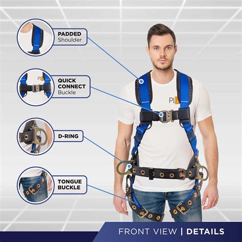 Outdoor Climbing Safety Belt Full Body Safety Harness Tool Fall Safety