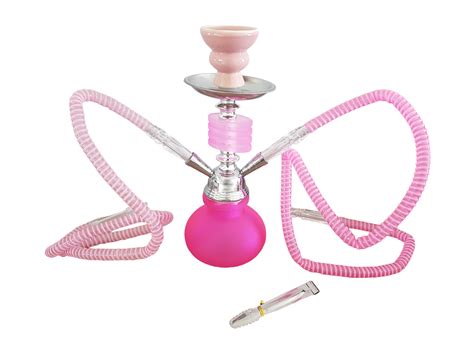 Bright Pink Funky Hookah, Hubbly Bubbly - Twin Pipe | Buy Online in ...