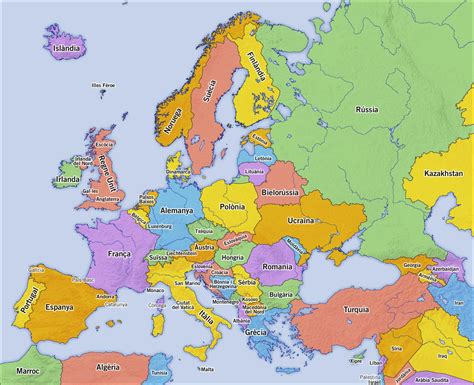 map of catalonia in europe