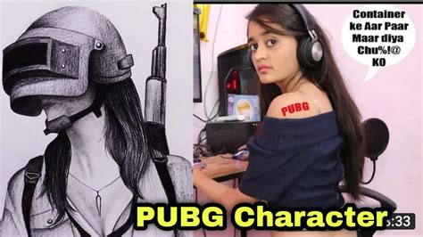 Pubg Character Drawings How To Draw Pubg Character Figure Drawing Youtube