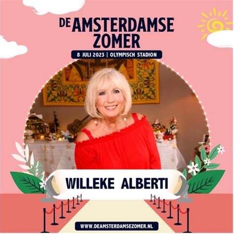 Willeke Alberti Dit Jaar Ook Te Zien Tijdens De Amsterdamse Zomer