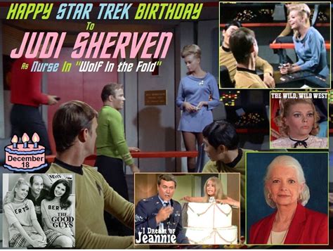 Happy birthday Judi Sherven, born December 18, 1943