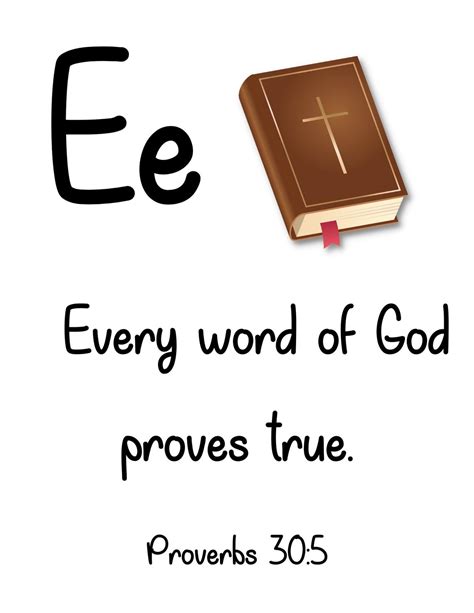 Abc Bible Scripture Posters Alphabet Scripture Posters Etsy