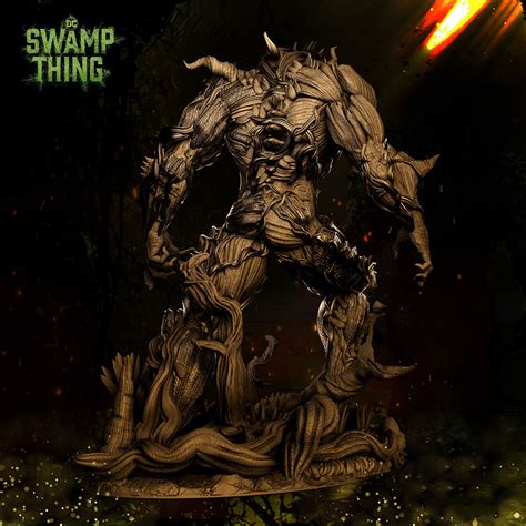 Swamp Thing 3D Printing Model STL