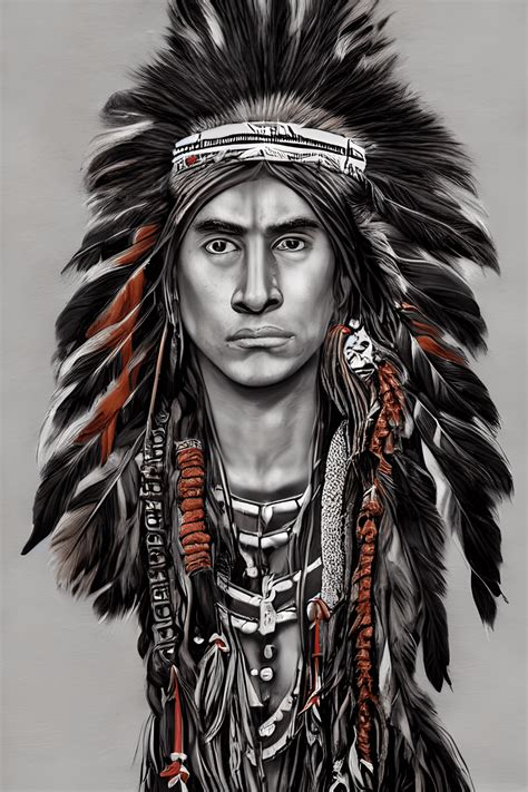 Native American Indian Man