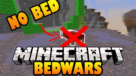 NO BED CHALLENGE Minecraft Hypixel BED WARS YouTube