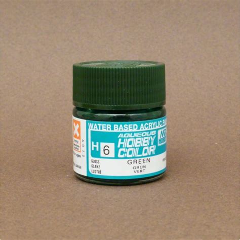 Gunze H6 Aqueous Hobby Colors 10 Ml Green