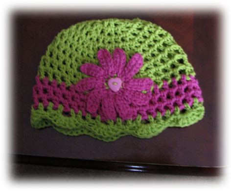 Lacy Crochet Skull Cap Pattern Easy Crochet Patterns