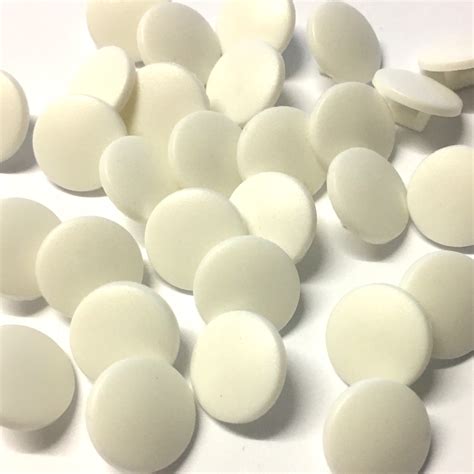 125mm 20l White Shank Buttons The Button Shed