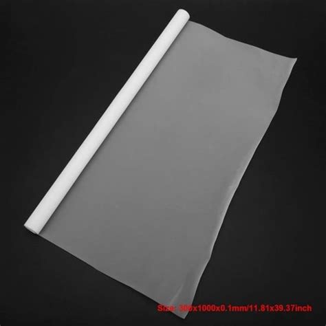 VBESTLIFE Plaque De Film PTFE Feuille De Film PTFE 300mm X 1000mm