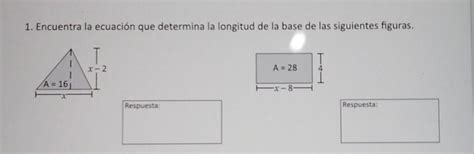 Encuentra La Ecuaci N Que Determina La Longitud De La Base De Las