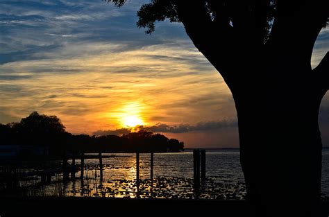 Sunset Lake Eustis Photograph by Vincent Morrissey | Fine Art America