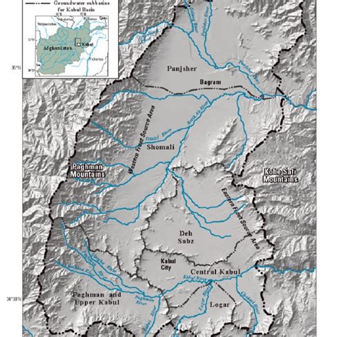 The Kunar River Valley Is An Example Of An Intermontane Basin In