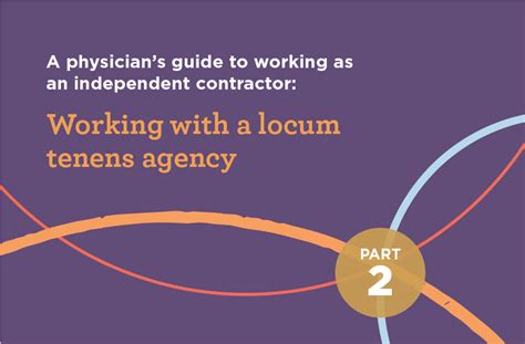 A Physicians Guide To Working As An Independent Contractor Working