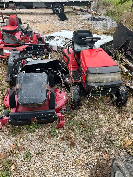 LOT 68 6 X RIDE ON MOWERS AuctionsPlus