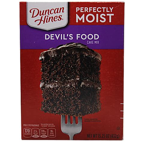 Buy Duncan Hines Perfectly Moist Devils Food Cake Mix Imported Online