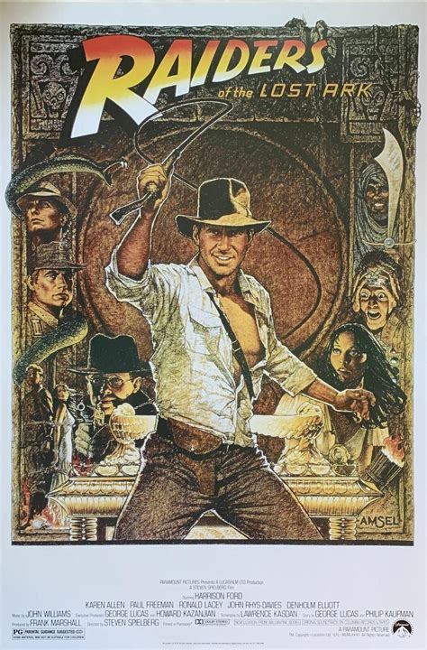 Indiana Jones Raiders of the Lost Ark Poster 24 X 36 | #3900939670