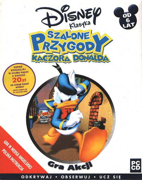 Disney S Donald Duck Goin Quackers Box Cover Art Mobygames