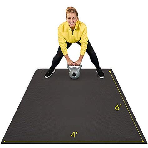 Large Exercise Non-Slip Rubber Workout Mat for Home Gym TOP Product ...