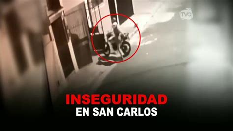 San Carlos sujetos armados interceptan y asaltan vehículo TVC