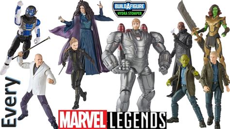 Every Marvel Legends Disney Plus Hydra Stomper Baf Wave Comparison List