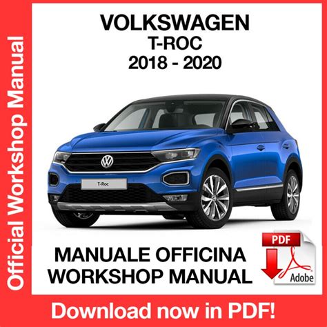 Workshop Manual Volkswagen T Roc En