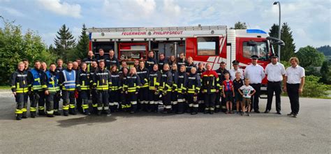 Aktive Mannschaft Freiwillige Feuerwehr Philippsreut