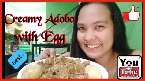 Paano Magluto Ng Creamy Adobo April Santos Trinidad Youtube