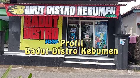 Profil Badut Distro Kebumen Ryamizard Yusuf STIE Putra Bangsa YouTube