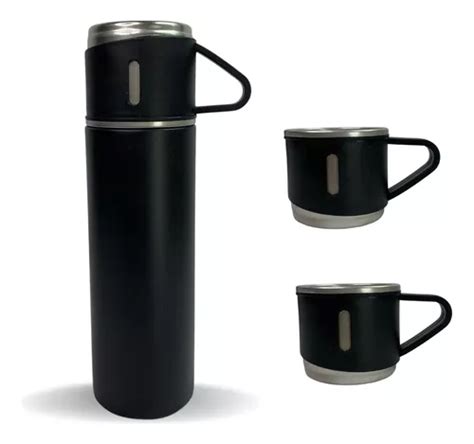 Garrafa Térmica Inox 320ml Café Agua Chá 3 Xícaras Oferta MercadoLivre