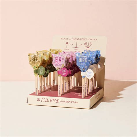 Pollinator Seed Pops – Bumble Bee – Black Metal Mercantile