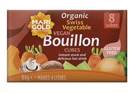 Marigold Organic Vegetable Vegan Bouillon Stock Cubes 84g