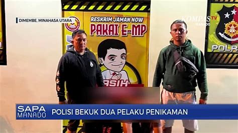 Polisi Tangkap Pelaku Penikaman Yang Masih Dibawah Umur Video Dailymotion