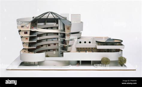 Cut Away Maqueta Del Museo Guggenheim De Nueva York Ee Uu Fotograf A