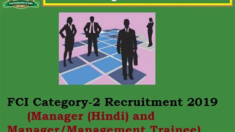 Fci Recruitment Category 2 Manager 2019 Eligibility Criteria