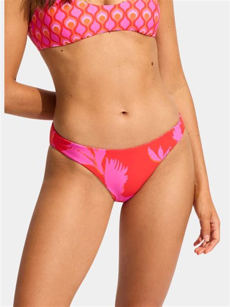 Seafolly Women S Birds Of Paradise Reversible Hipster Bikini Bottom