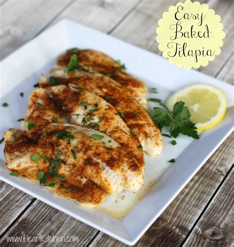 Easy Baked Tilapia Recipe Iheartpublix