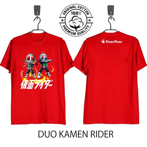 Jual KAOS KAMEN RIDER FUN CORNER SATRIA BAJA HITAM COTTON 24s Shopee